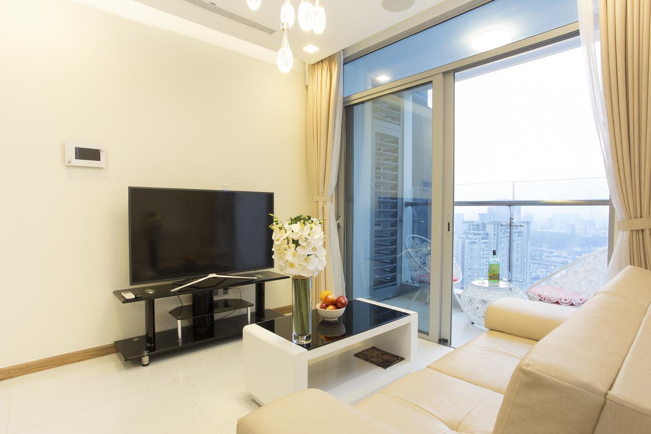 Annie Apartment Vinhome Central Park Ho-Chi-Minh-Stadt Exterior foto