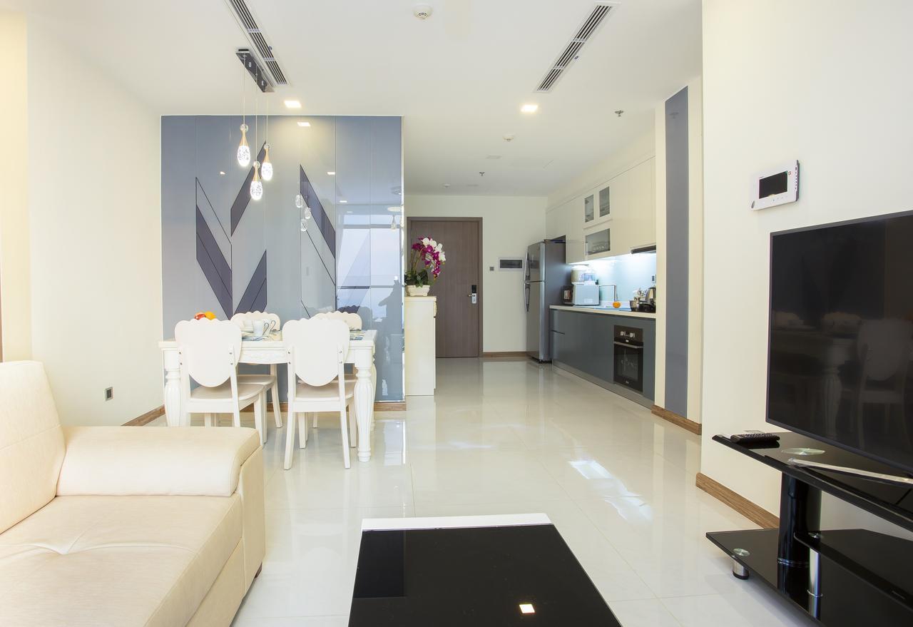 Annie Apartment Vinhome Central Park Ho-Chi-Minh-Stadt Exterior foto