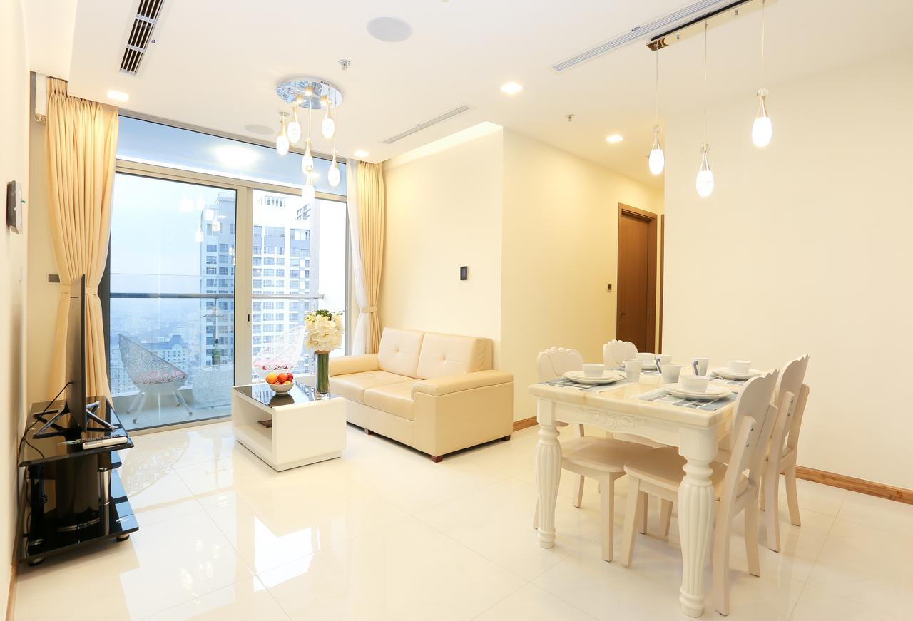 Annie Apartment Vinhome Central Park Ho-Chi-Minh-Stadt Exterior foto
