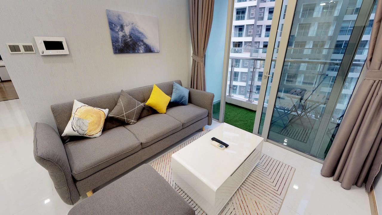Annie Apartment Vinhome Central Park Ho-Chi-Minh-Stadt Exterior foto
