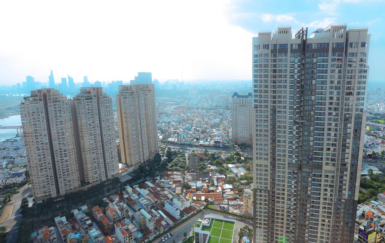 Annie Apartment Vinhome Central Park Ho-Chi-Minh-Stadt Exterior foto