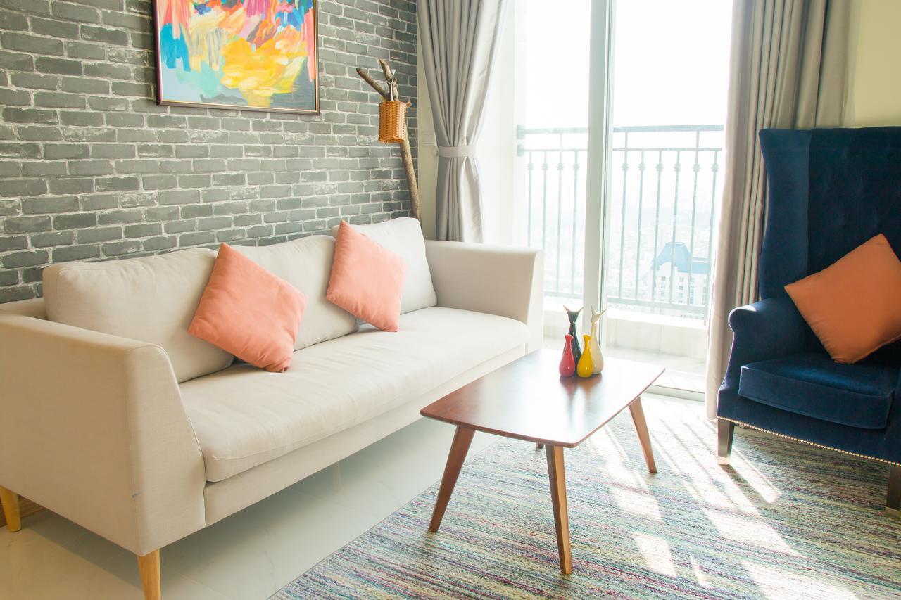 Annie Apartment Vinhome Central Park Ho-Chi-Minh-Stadt Exterior foto